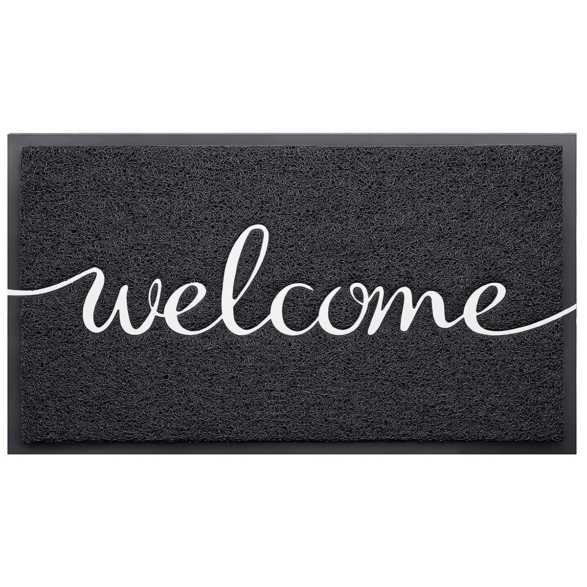 Earthall Welcome Mat size 32x20 inches adds porch decor.