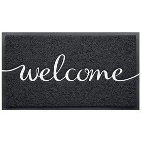 Earthall Welcome Mat size 32x20 inches adds porch decor.