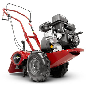EARTHQUAKE Victory rear tine tiller in compact design for easy garden use