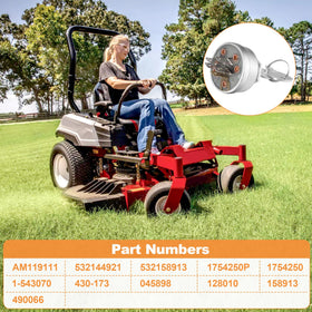 Earthtec ignition switch for Hydro Walk Behind, quick replacements minimize downtime.
