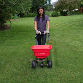 EarthWay 2050P rustproof poly hopper resists corrosion during use