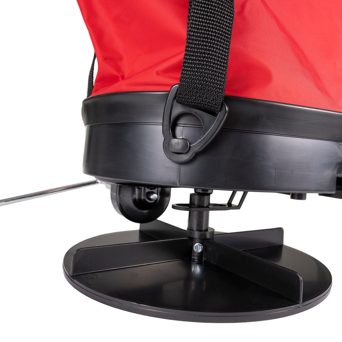 EarthWay 2750 nylon bag resists moisture and tearing