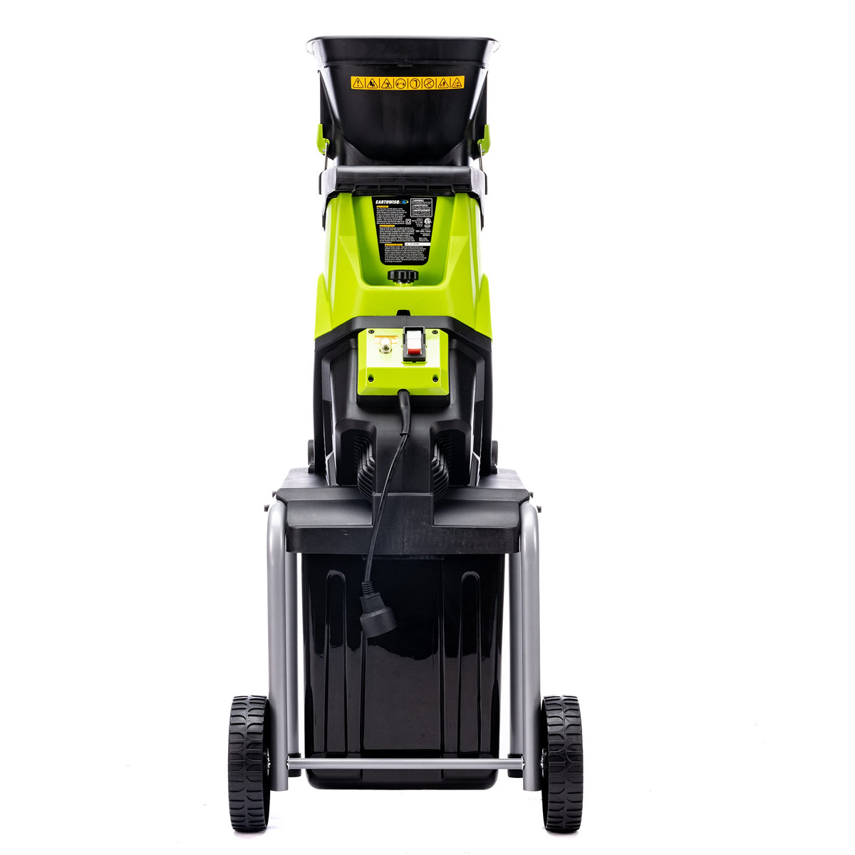 Close-up of Earthwise GS70015 blade highlighting sturdy cutting power.