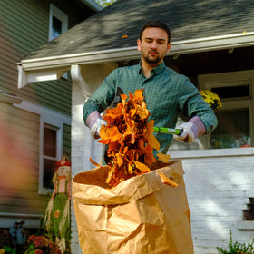 Earthwise Power Tools by ALM yard tool for efficient debris collection.