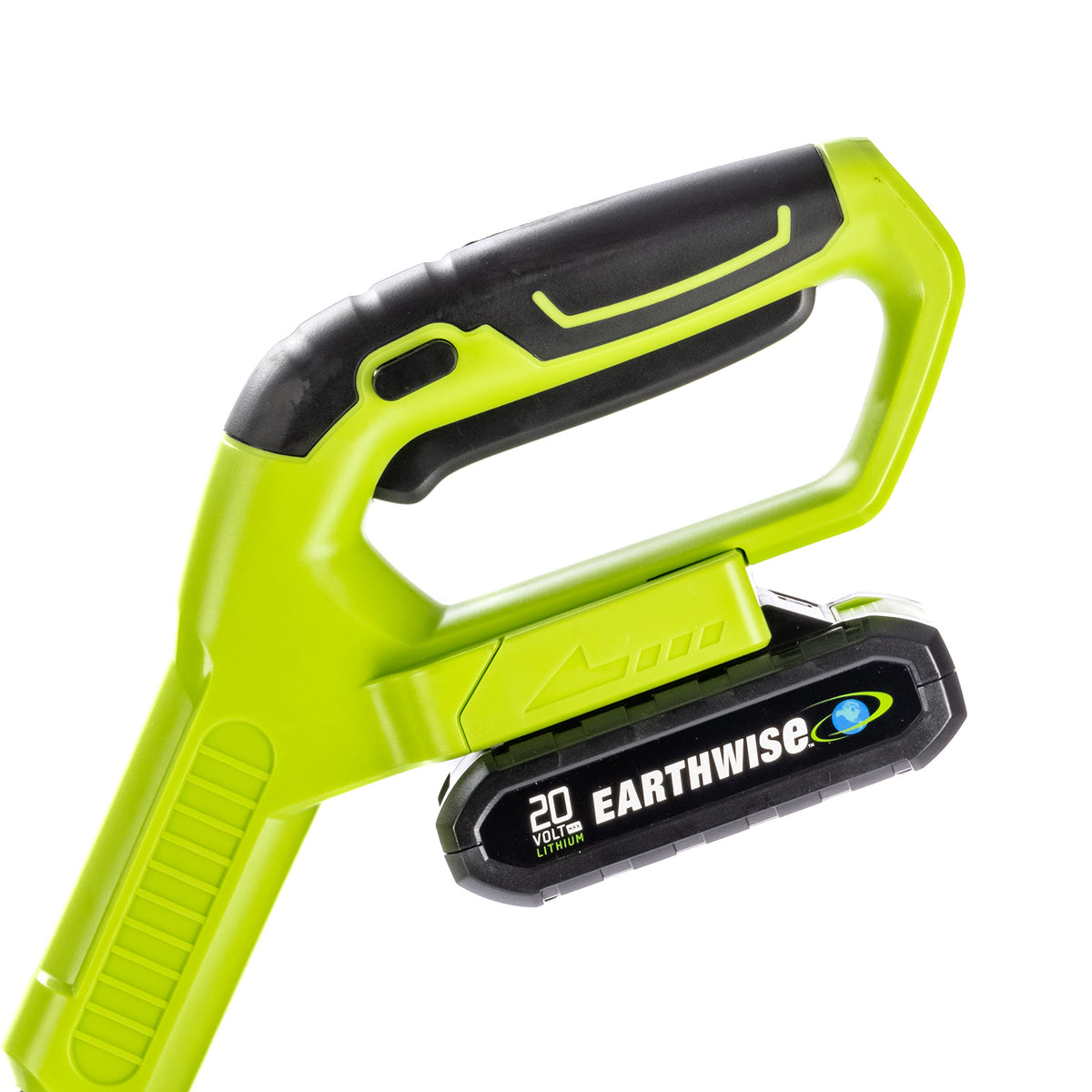 Earthwise TC70020IT cutting width up to 7.5 inches in small beds