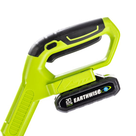 Earthwise TC70020IT cutting width up to 7.5 inches in small beds