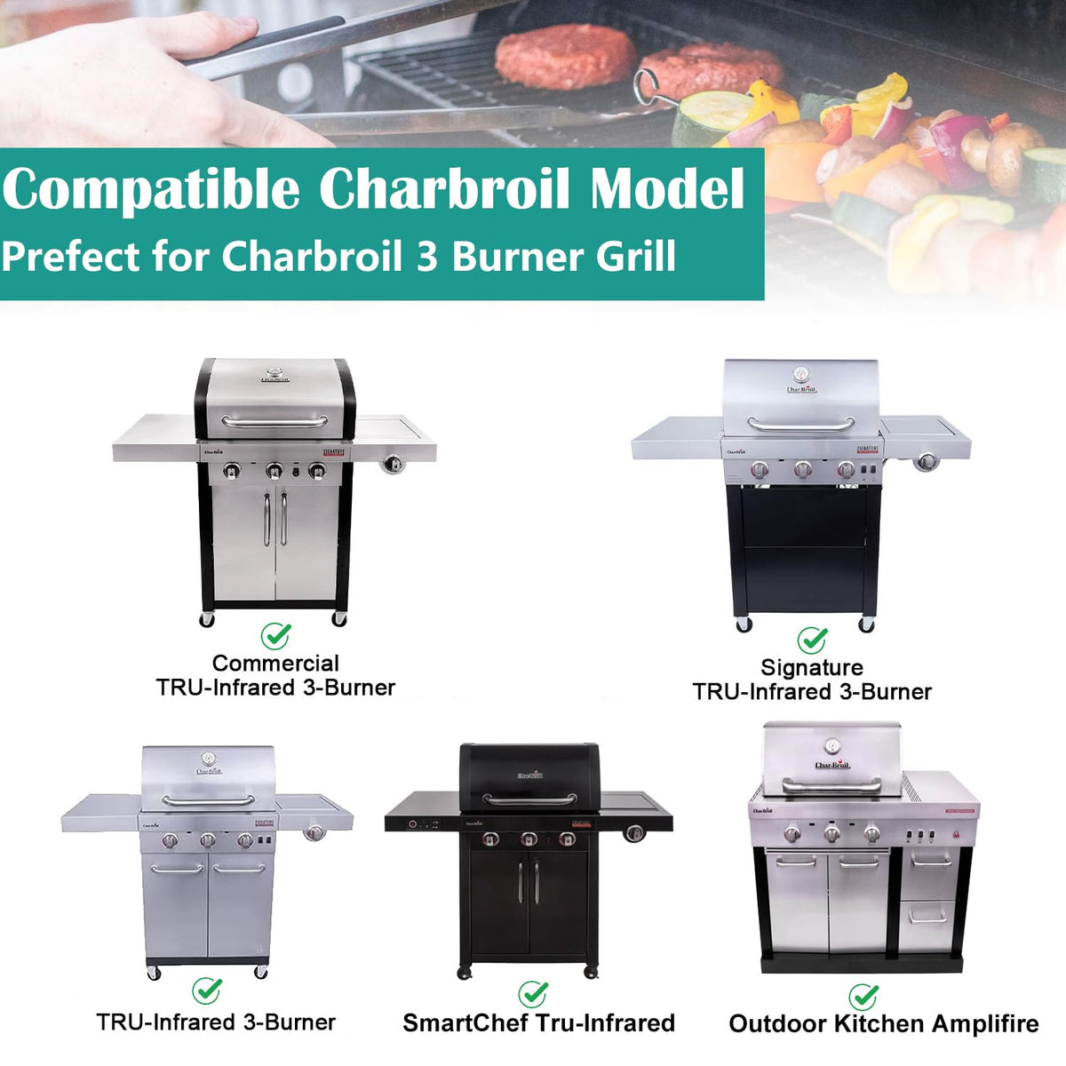 EasiBBQ stainless steel construction delivers durability and steady performance