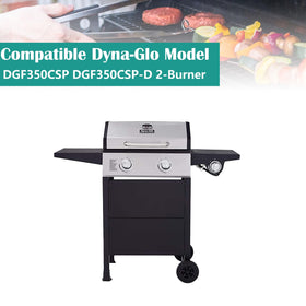 EasiBBQ heat plate assembly easy replacement for Dyna-Glo grills.