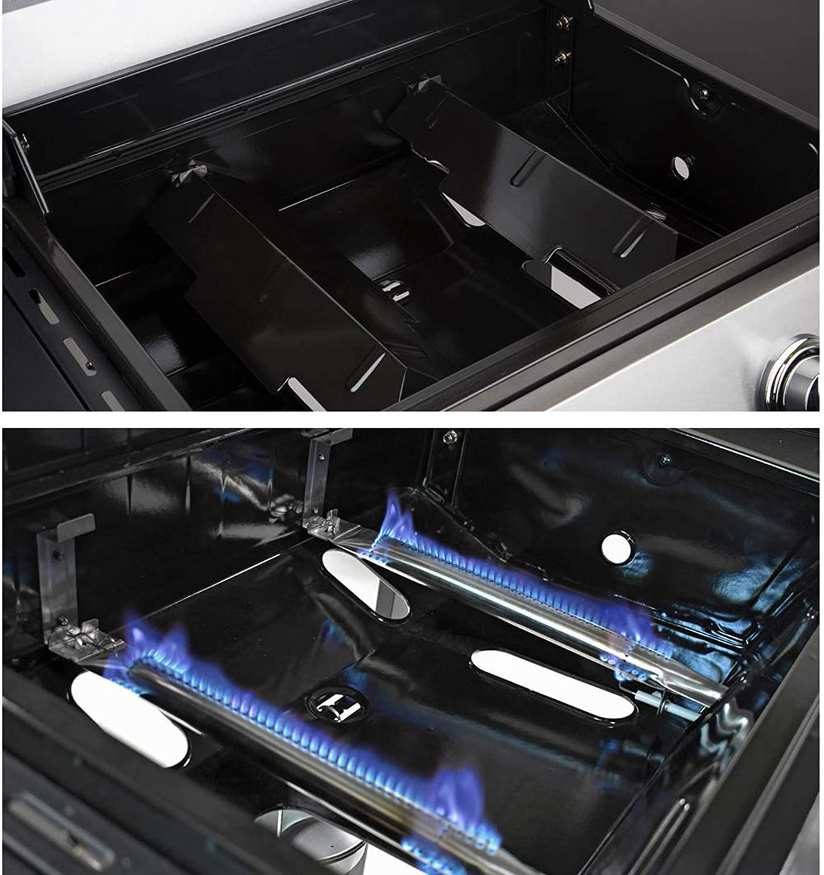 EasiBBQ heat plate with Dyna-Glo fit dimensions confirm 14.5 x 5 inches.