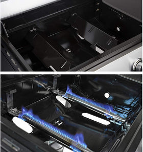 EasiBBQ heat plate with Dyna-Glo fit dimensions confirm 14.5 x 5 inches.