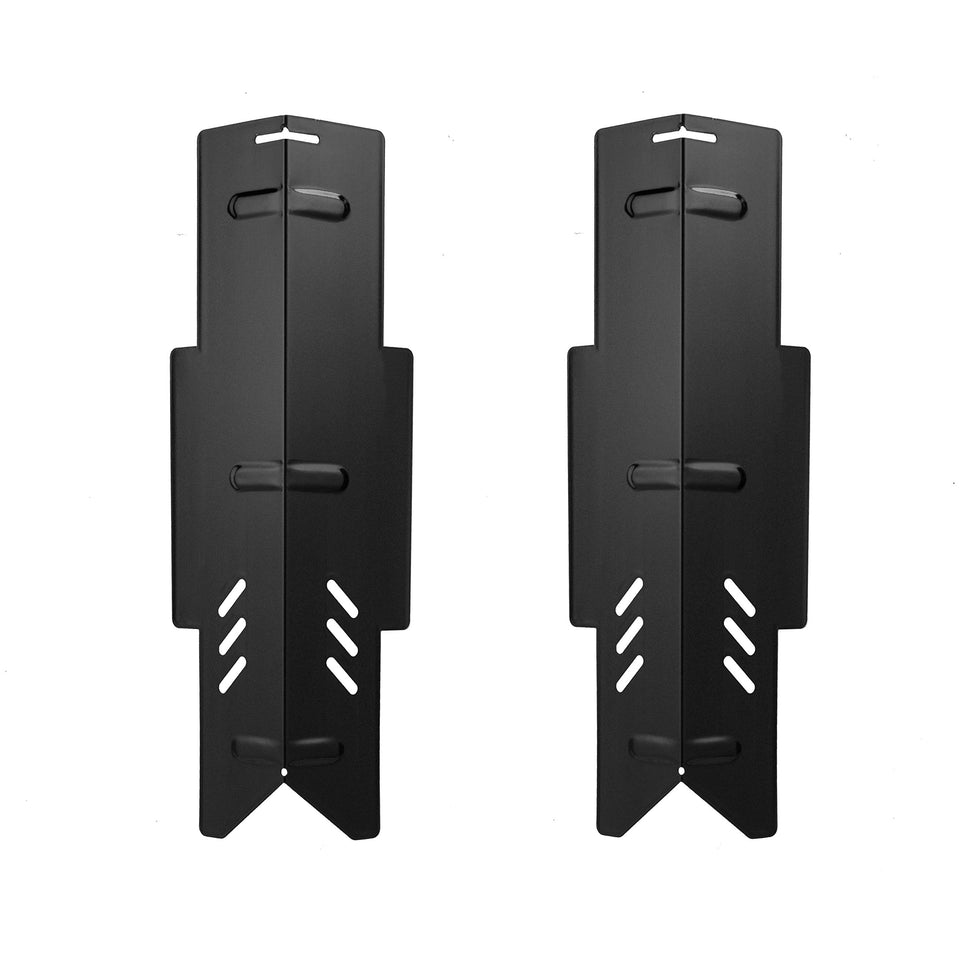 EasiBBQ heat plate for Dyna-Glo DGF350CSP front view shows durable porcelain steel.