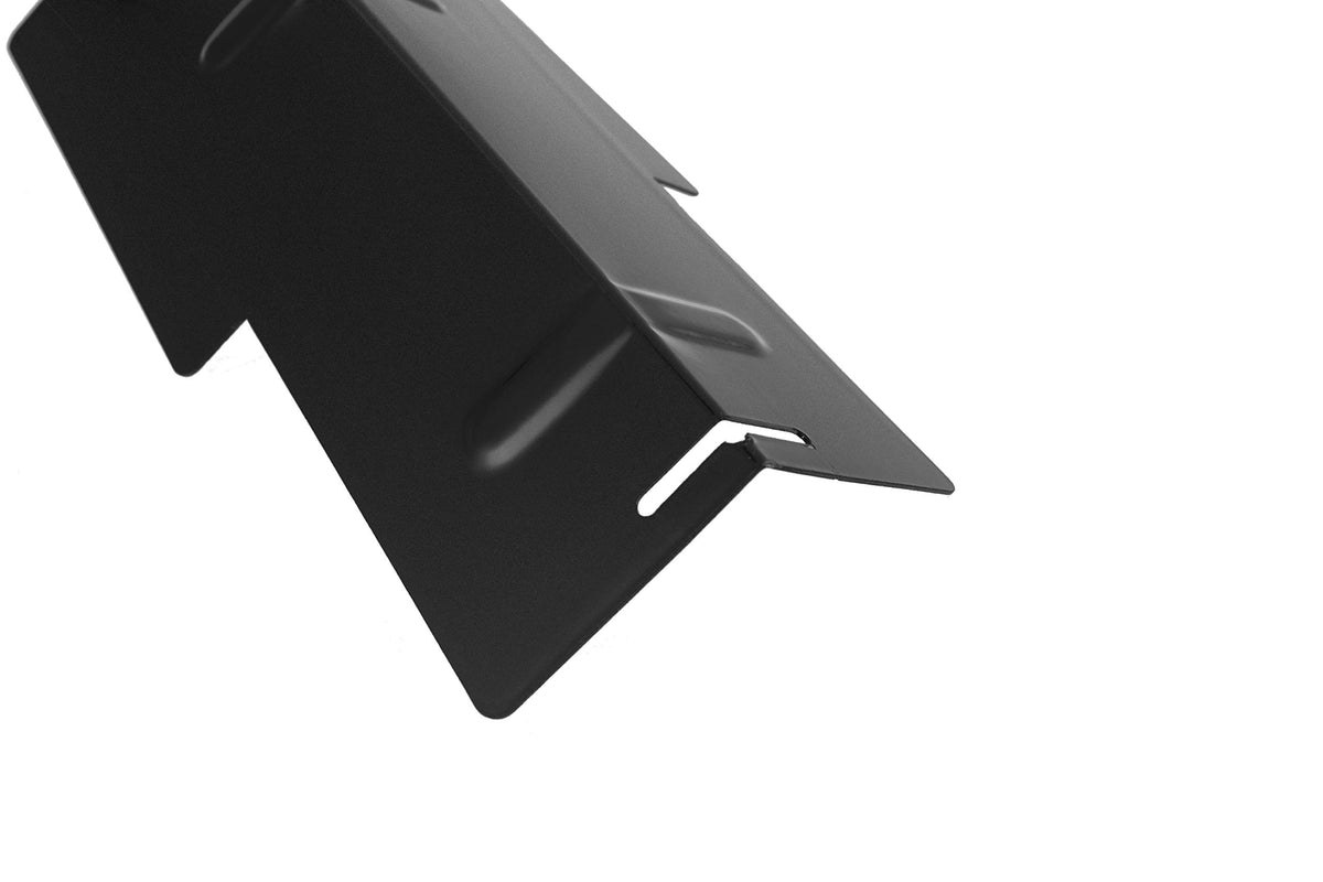 EasiBBQ heat plate for DGF350CSP side view demonstrates precise fit.