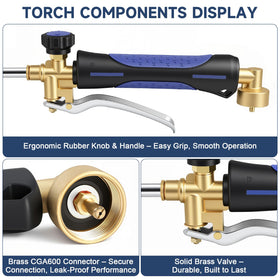 EASITALY ergonomic rubber handle delivers secure grip and reduced fatigue.