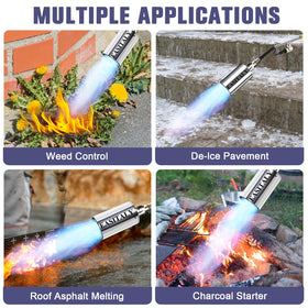 EASITALY ignition and turbo trigger provide quick flame readiness.