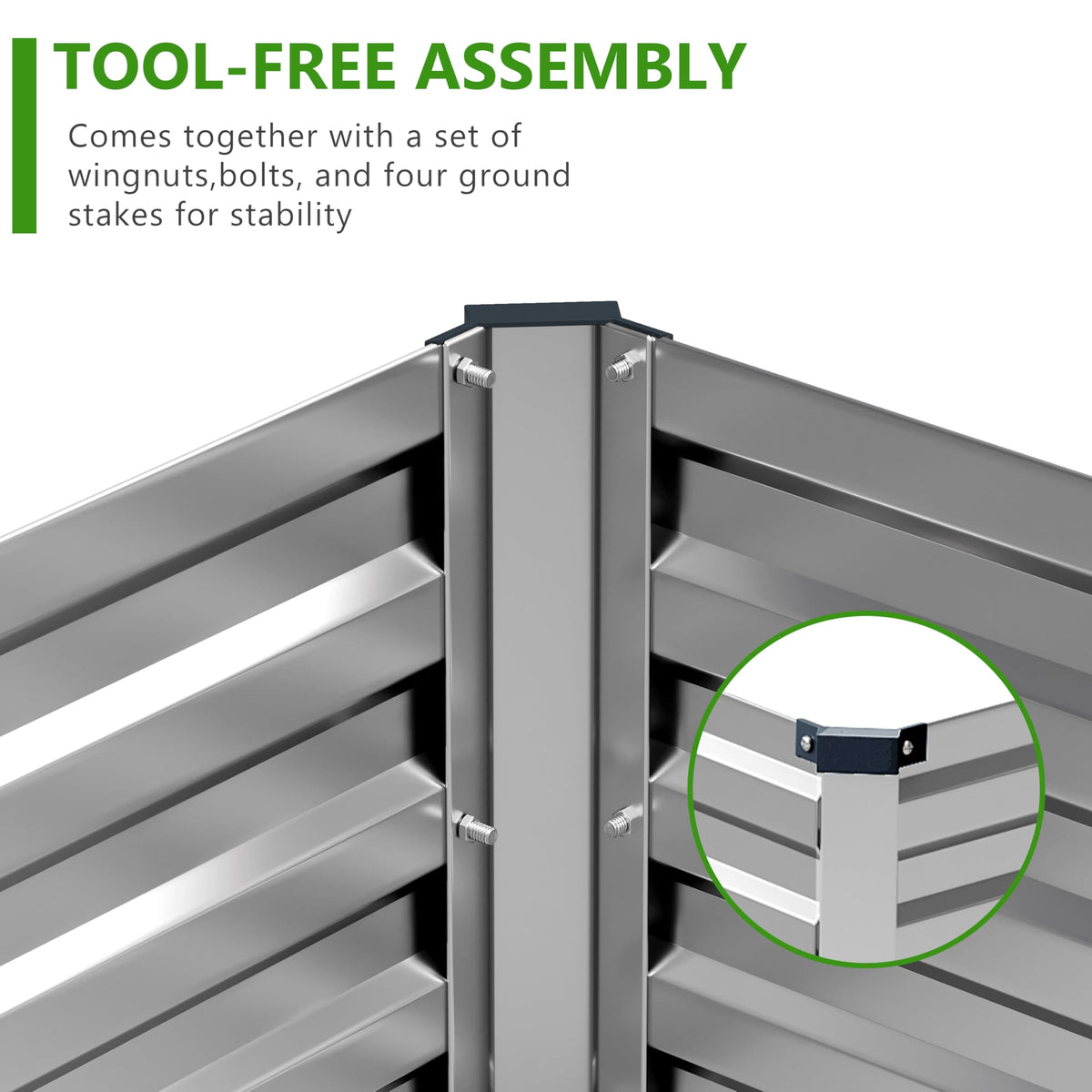 Easllre edge-polished safety reduces accidental cuts while building