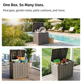 East Oak easy-assembly panels snap together in minutes.