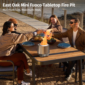 East Oak Fuoco stainless steel build emphasizes rust resistance and durability