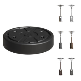 East Oak Sand Box base adds weight for stable patio heater