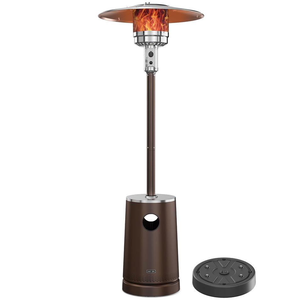 East Oak UR50BN2 50k BTU outdoor heater delivering wide outdoor warmth