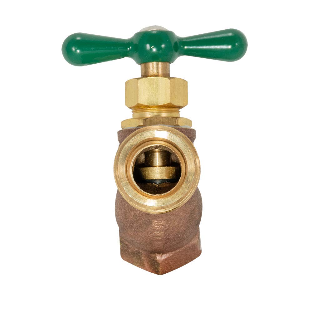Eastman forged brass body image emphasizing durability for outdoor hoses