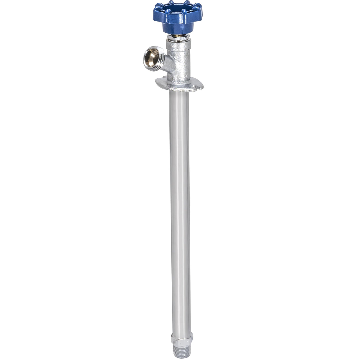 Eastman frost-free sillcock brass-body provides durable outdoor water access.