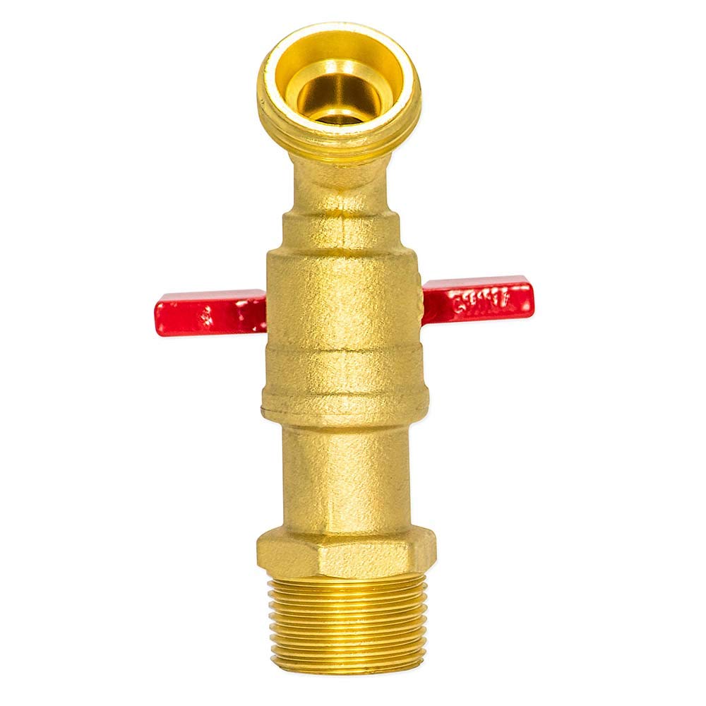 Eastman durable brass irrigation bibb resists corrosion in outdoor use.
