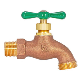 Eastman hose bibb with a sturdy handle for controlled water flow.