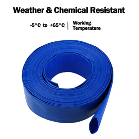 Eastrans backwash and discharge hose ideal for pool maintenance tasks.
