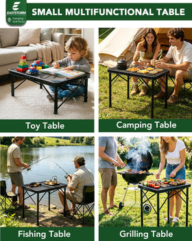 Eaststorm multi-use outdoor table ideal for camping and BBQs