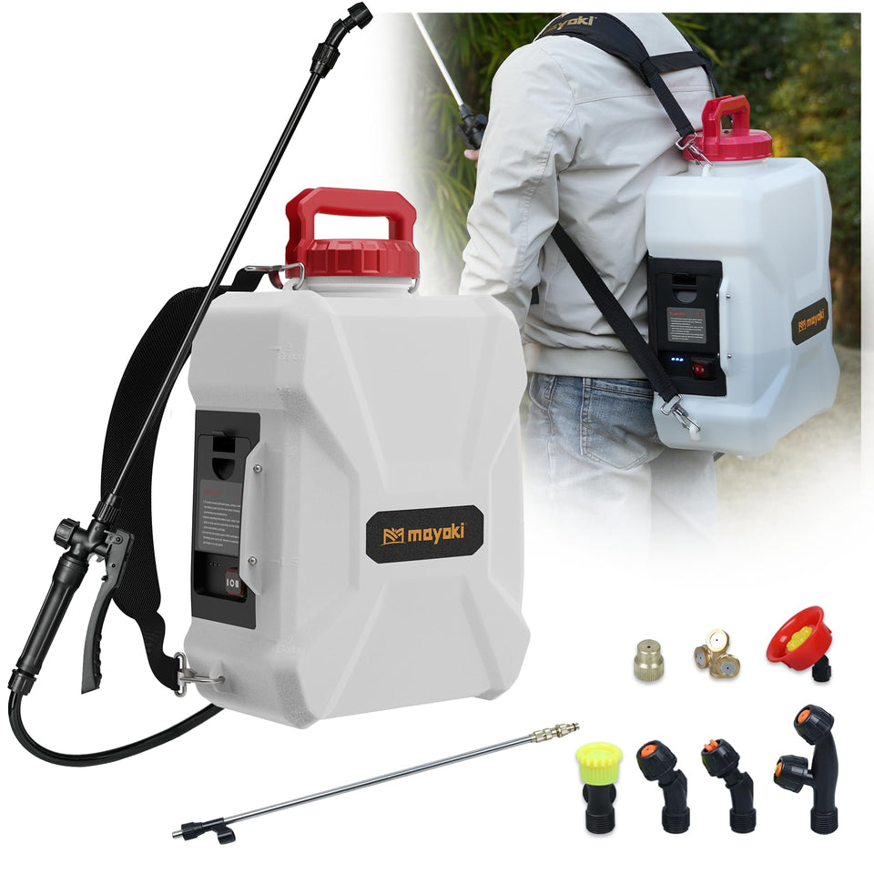 Eastyle 3Gallon Sprayer tank enables quick water level checks for precise garden tasks