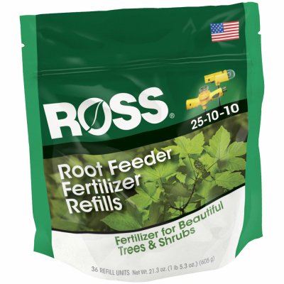 Easy Gardener Ross root feeder refill stakes nourish tree and shrub roots for healthier growth