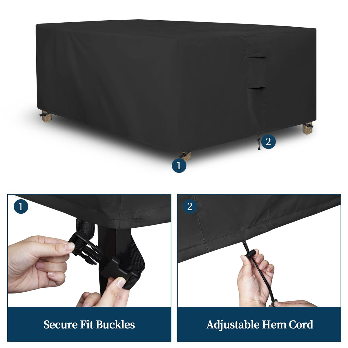Easy-Going air vent minimizes condensation and wind lofting