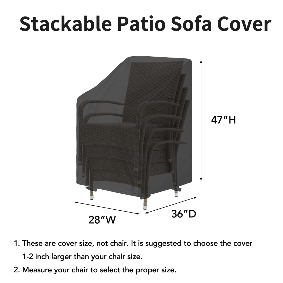 Easy-Going UV-resistant fabric blocks sun and helps prevent fading.
