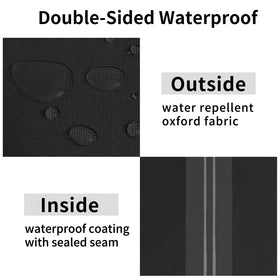 Easy-Going waterproof laminated backing keeps cushions dry during rain.