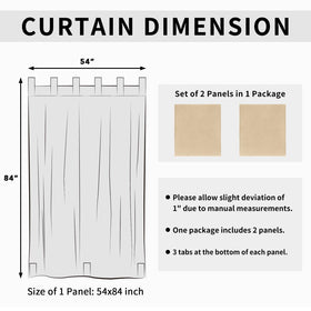 Easy-Going machine-washable curtains stay fresh after cold-water cycles.