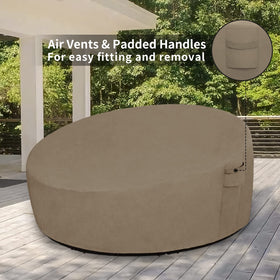 Easy-Going air vent detail reduces condensation for outdoor use