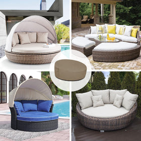 Easy-Going 600D oxford fabric close-up emphasizes durability for outdoor protection