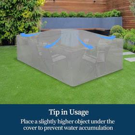 Easy-Going grey fabric texture showcases colorfast UV-resistant material.