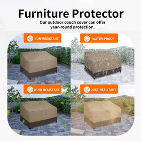Easy-Going cover with padded handles for easy installation
