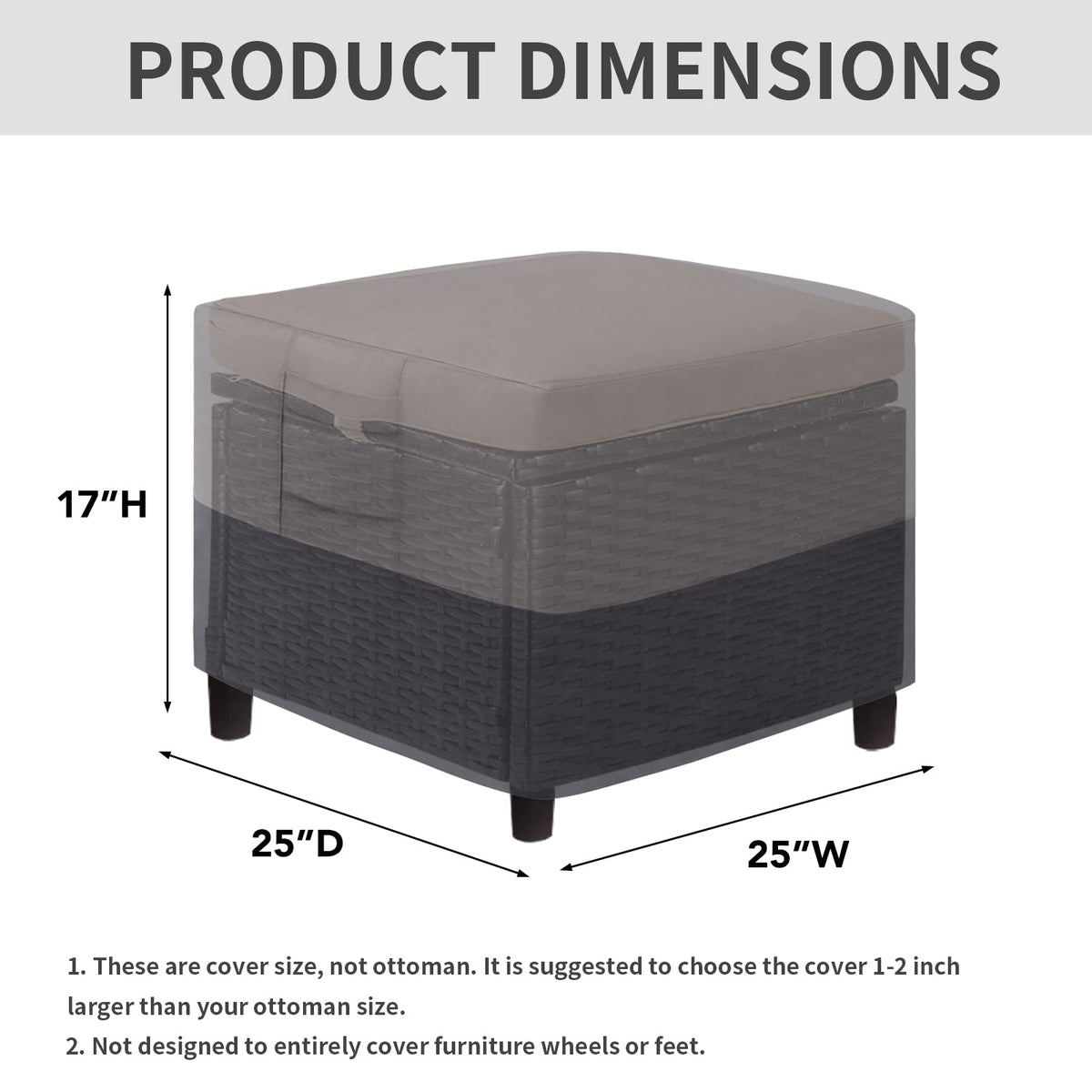 Easy-Going heavy-duty 600D fabric resists sun and wind