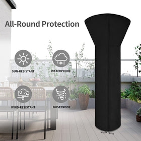 Easy-Going patio heater cover is easy to clean with a quick wipe.