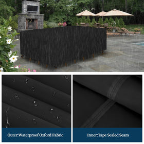 Easy-Going sealed seams prevent water intrusion for longevity
