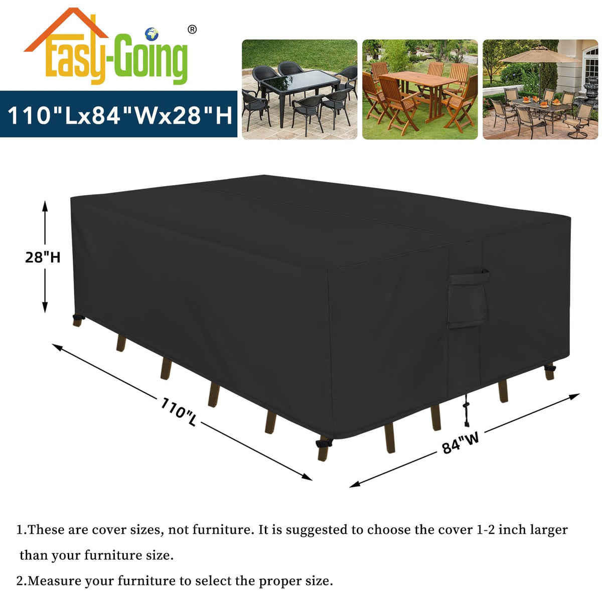 Easy-Going UV-blocking fabric shields outdoor furniture from fading