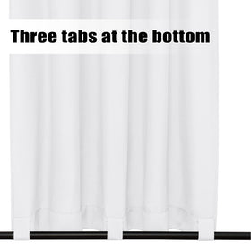 Easy-Going UV-blocking polyester curtain reduces glare in bright outdoor settings.