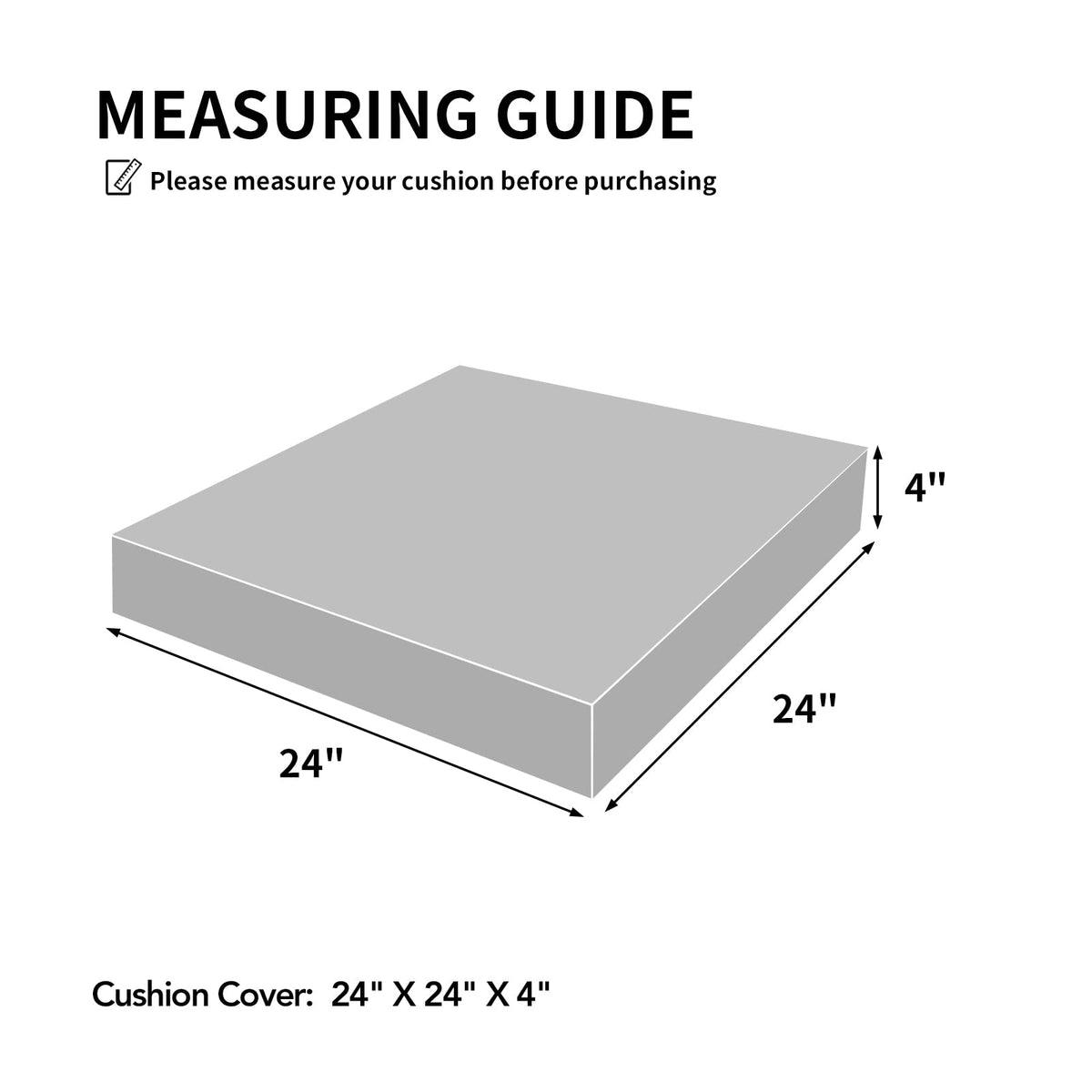 Easy-Going cushion cover on outdoor chair shows snug fit and slip-resistance.