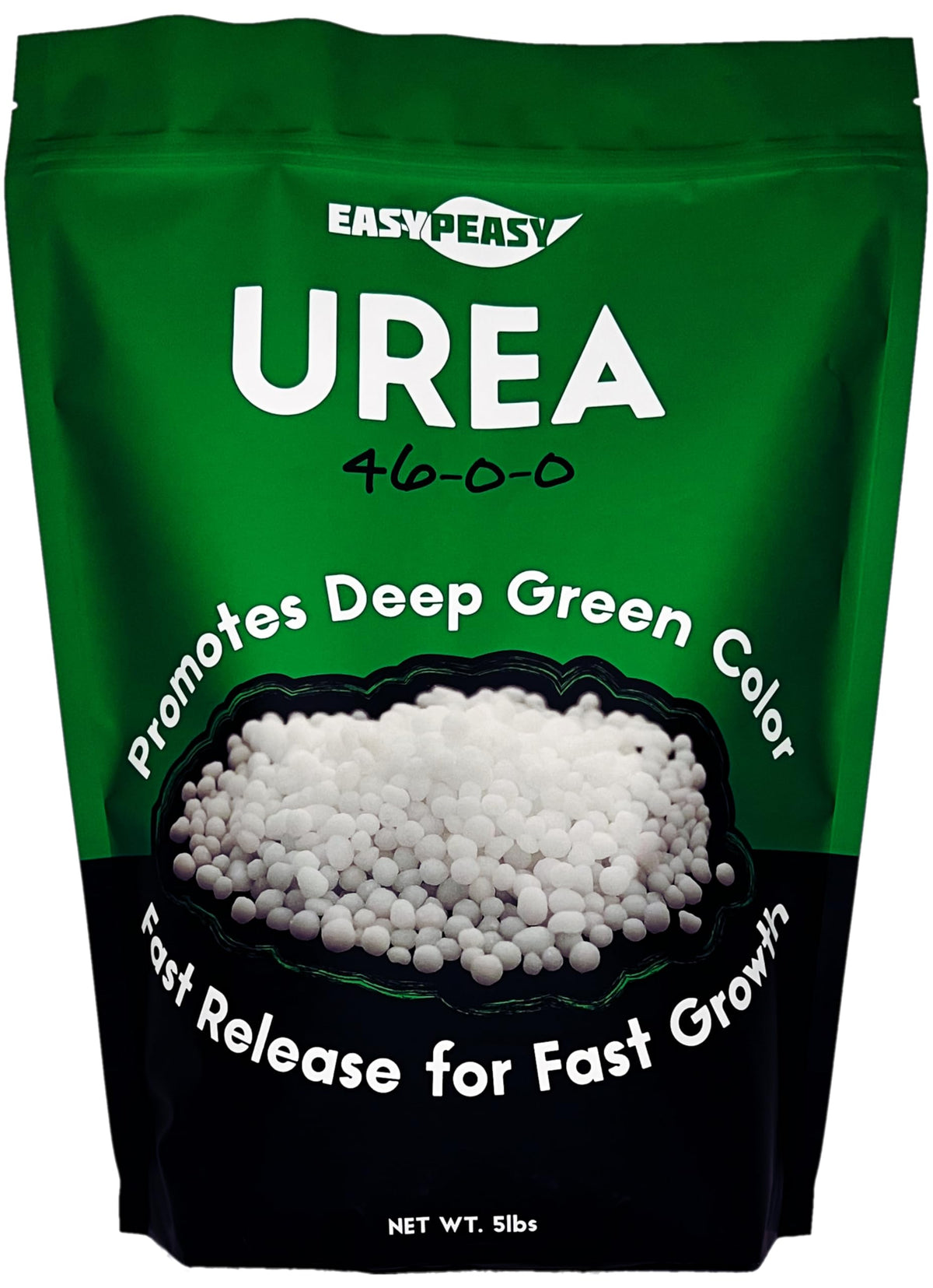 Easy Peasy Urea Fertilizer 46-0-0 bag for fast-acting nitrogen feeding
