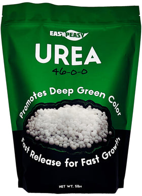 Easy Peasy Urea Fertilizer 46-0-0 bag for fast-acting nitrogen feeding