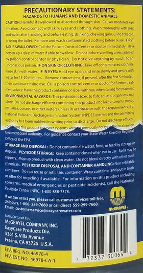 EasyCare PoolTec maintenance simplified bottle demonstrates easy pool care