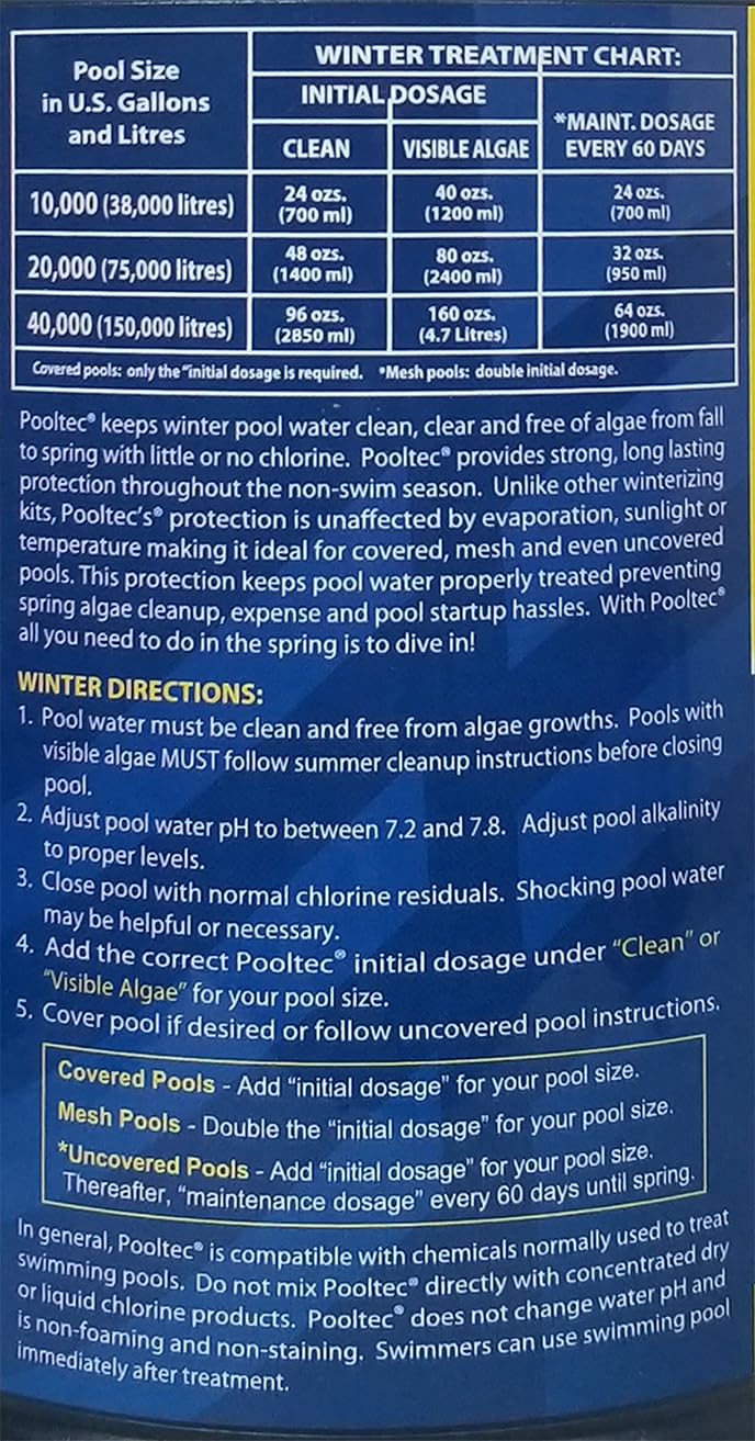 EasyCare PoolTec salt chlorine boost bottle enhances sanitizer efficiency