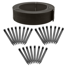 EasyFlex 4-inch composite edging coil ready for durable garden borders.